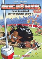 Couverture du livre « Les rugbymen ; best of ; on va la gagner cette fameuse coupe ! » de Beka et Poupard aux éditions Bamboo