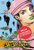 Couverture du livre « Jojo's bizarre adventure - saison 8 ; Jojolion Tome 23 » de Hirohiko Araki aux éditions Delcourt