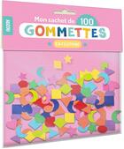 Couverture du livre « 100 gommettes en feutrine » de  aux éditions Philippe Auzou