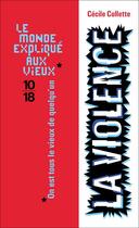 Couverture du livre « La violence » de Cecile Collette aux éditions 12-21