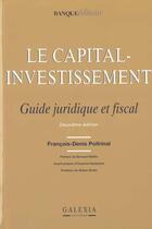 Couverture du livre « Capital investissement » de Poitrinal aux éditions Revue Banque