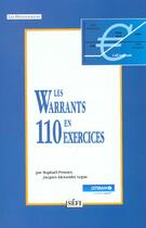 Couverture du livre « Warrants En 110 Exercices » de R Prunier aux éditions Sefi