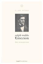 Couverture du livre « Ralph Waldo Emerson ; une introduction » de C. Delogu aux éditions Perseides