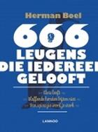 Couverture du livre « 666 leugens die iedereen gelooft » de Herman Boel aux éditions Uitgeverij Lannoo