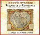 Couverture du livre « Psaumes De La Renaissance - Le Concert Des Planetes Consort » de L'Estocart - Le Jeun aux éditions Psalmus