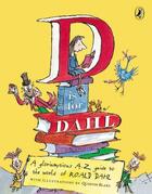 Couverture du livre « D is for Dahl » de Roald Dahl aux éditions Epagine