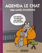 Couverture du livre « Le chat ; agenda (édition 2008) » de Philippe Geluck aux éditions Casterman