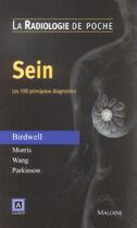 Couverture du livre « Radiologie de poche - sein. les 100 principaux diagnostics » de Pradel Jean-Luc aux éditions Maloine