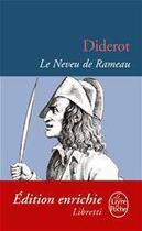 Couverture du livre « Le neveu de Rameau » de Denis Diderot aux éditions Le Livre De Poche