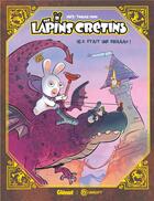 Couverture du livre « The Lapins Crétins Tome 16 : Il était une Bwah » de Dab'S et Thomas Priou aux éditions Glenat