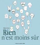 Couverture du livre « Rien n'est moins sûr » de Fabien Soret aux éditions Atelier Du Poisson Soluble