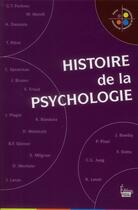 Couverture du livre « Histoire de la psychologie » de  aux éditions Sciences Humaines