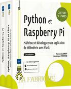 Couverture du livre « Python et Raspberry Pi : maîtrisez et développez une application de télémétrie avec Flask (2e édition) » de Patrice Clement et Dominique Meurisse aux éditions Eni