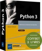 Couverture du livre « Python 3 : Maîtrisez le traitement de données (2e édition) » de Sebastien Chazallet aux éditions Eni