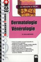 Couverture du livre « Dermatologie, vénérologie » de Radjiv Goulabchand aux éditions Vernazobres Grego