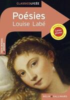 Couverture du livre « Poésies » de Louise Labe aux éditions Belin Education