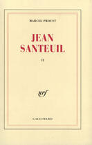 Couverture du livre « Jean santeuil » de Proust/Maurois aux éditions Gallimard (patrimoine Numerise)