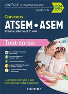 Couverture du livre « Concours ATSEM ASEM - 2024-2025 : Externe, interne et 3e voie - Tout-en-un » de Corinne Pelletier aux éditions Dunod