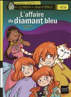 Couverture du livre « L'affaire du diamant bleu » de Cyrielle Dufrechou et Christine Palluy aux éditions Hatier