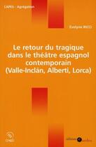 Couverture du livre « Question de littérature espagnole » de Ricci Evelyne aux éditions Editions Sedes