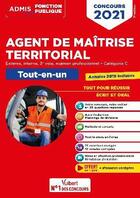 Couverture du livre « Agent de maîtrise territorial concours (édition 2021) » de  aux éditions Vuibert