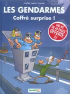 Couverture du livre « Les gendarmes T.7 ; coffré surprise ! » de Christophe Cazenove et David Lunven et Jenfevre et Olivier Sulpice aux éditions Bamboo