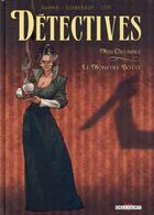 Couverture du livre « Détectives T.4 ; Martin Bec, la cour silencieuse » de Thomas Labourot et Herik Hanna aux éditions Delcourt