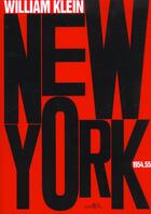 Couverture du livre « New York 1954 55  Broche » de William Klein aux éditions Marval