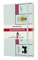 Couverture du livre « Monopoly carnet grand format blanc board » de  aux éditions Moleskine