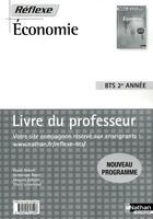 Couverture du livre « Économie ; BTS 2ème année ; livre du professeur (édition 2010) » de Pascal Besson aux éditions Nathan