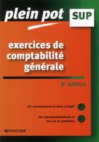 Couverture du livre « Exercices de comptabilité générale (8e édition) » de Eric Dumanalede aux éditions Foucher
