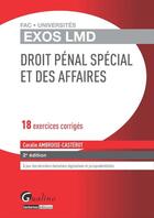 Couverture du livre « Droit pénal spécial et des affaires (2e édition) » de Coralie Ambroise-Casterot aux éditions Gualino Editeur