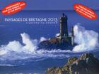 Couverture du livre « Paysages de Bretagne ; agenda-calendrier 2013 » de Christophe Boisvieux aux éditions Hugo Image