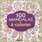 Couverture du livre « 100 mandalas à colorier » de Hubert Kerjean aux éditions Editions Esi