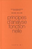 Couverture du livre « Principes d'analyse fonctionnelle » de Michel Willem aux éditions Vuibert