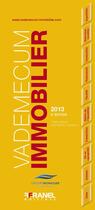 Couverture du livre « Vademecum : vademecum de l'immobilier (8e édition) » de Colette Sabarly et Jean-Michel Coquema aux éditions Arnaud Franel