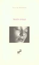 Couverture du livre « Traits d'elle » de Yves Le Pestipon aux éditions N Et B Editions