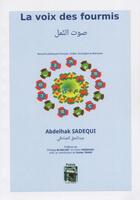 Couverture du livre « La voix des fourmis » de Abdelhak Sadequi aux éditions Abdelhak Sadequi