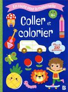 Couverture du livre « Erpm - coller et colorier 4+ » de  aux éditions Le Ballon