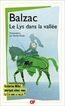 Couverture du livre « Le lys dans la vallée » de Honoré De Balzac aux éditions Flammarion