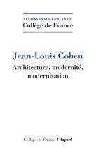 Couverture du livre « Architecture et forme urbaine » de Jean-Louis Cohen aux éditions Fayard