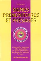 Couverture du livre « Signes premonitoires et presages » de Osaimond aux éditions De Vecchi
