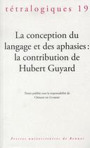 Couverture du livre « Conception du langage et des aphasies » de Pur aux éditions Pu De Rennes