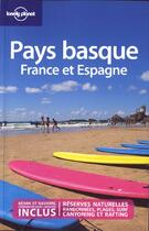 Couverture du livre « Pays basque, France et Espagne » de Caroline Delabroy aux éditions Lonely Planet France