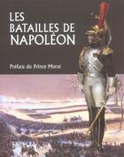 Couverture du livre « Les batailles de napoleon » de Demougin J aux éditions Le Layeur