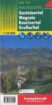 Couverture du livre « Gasteinertal wagrain raurisertal » de  aux éditions Freytag Und Berndt