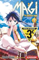 Couverture du livre « Magi, the labyrinth of magic Tome 1 » de Shinobu Ohtaka aux éditions Kurokawa