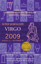 Couverture du livre « Virgo (Super Horoscopes 2009) » de Beim Margarete aux éditions Penguin Group Us