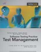 Couverture du livre « Software Testing Practice: Test Management » de  aux éditions Rocky Nook