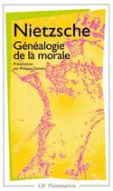 Couverture du livre « Genealogie de la morale » de Friedrich Nietzsche aux éditions Flammarion